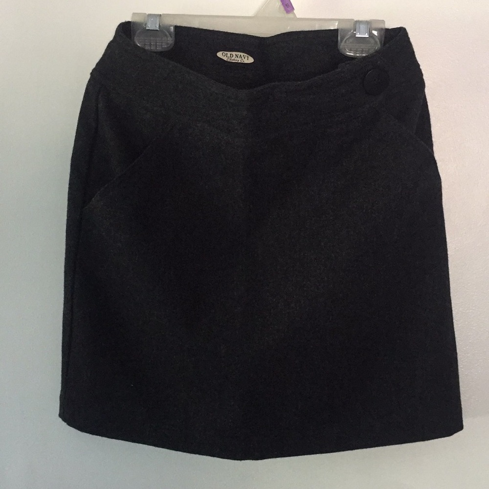 Old Navy Clothing Company mini wool skirt